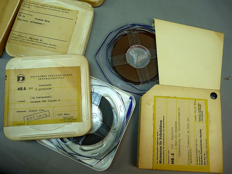 Set DDR educatieve geluidsbanden (spoelen) – schoolmateriaal / audio banden - Afbeelding 4