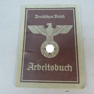 Origineel Duits Arbeidsboek (Arbeitsbuch) – Derde Rijk – 1930s