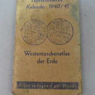 Westentaschenatlas der Erde – Kalender 1940/41