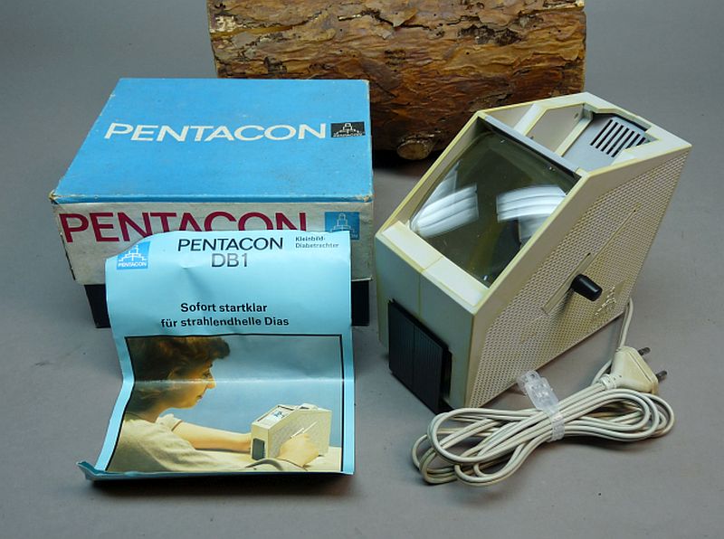Vintage DDR diabeeldviewer – Pentacon DB1