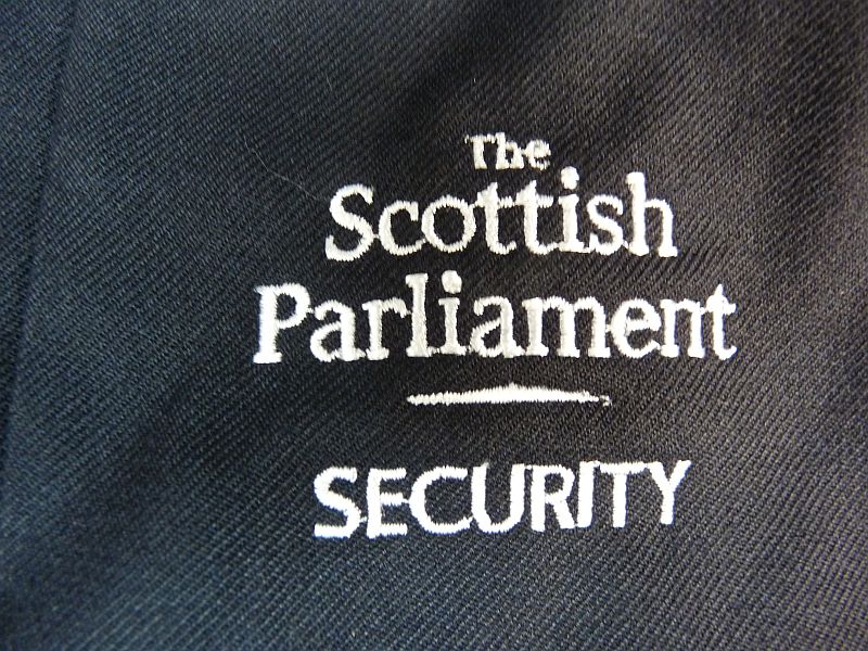 Scottish Parliament Security colbert / pakjas, ook grote maten! - Afbeelding 2