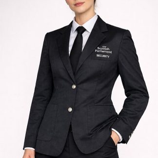 Scottish Parliament Security colbert / pakjas, ook grote maten!
