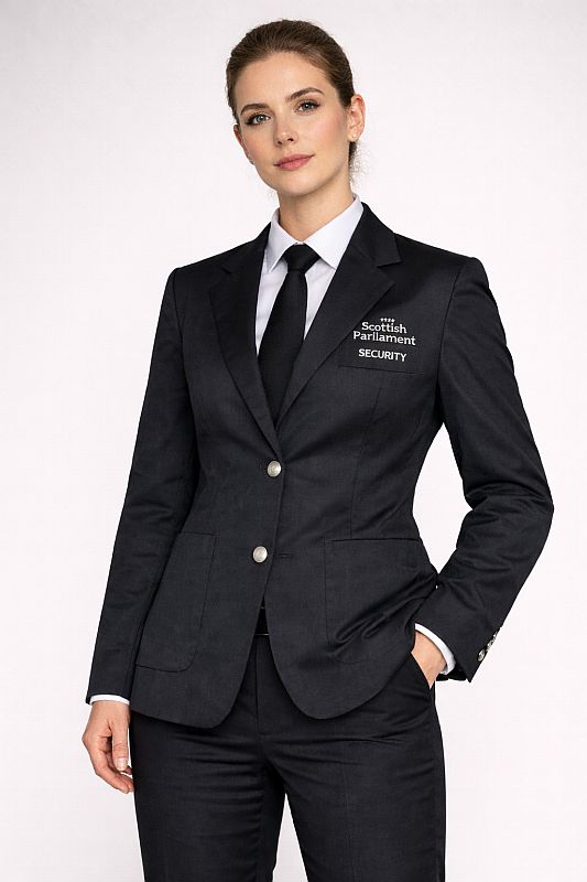 Scottish Parliament Security colbert / pakjas, ook grote maten!