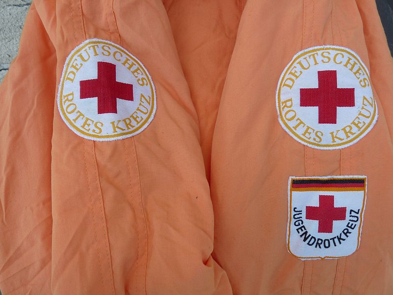 Vintage Rode Kruis jas - Afbeelding 3
