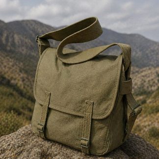 Vintage Franse Musette Tas – New Old Stock (NOS)