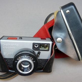 Vintage DDR camera – Beirette Electric SL 400 + originele tas