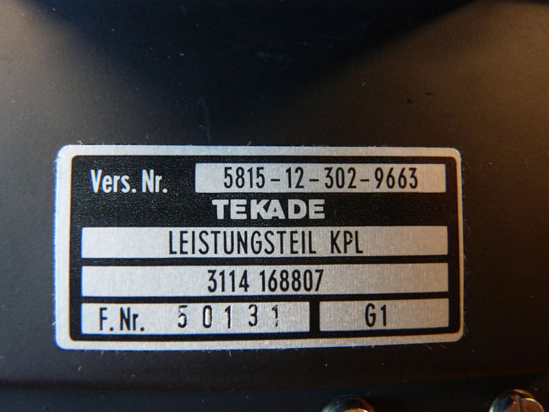 Bundeswehr TEKADE Leistungsteil KPL - Afbeelding 3