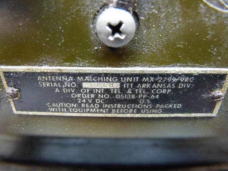 Antenne Matching Unit MX-2799/VRC - Afbeelding 4