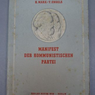 DDR Uitgave – “Manifest der Kommunistischen Partei” (1946)