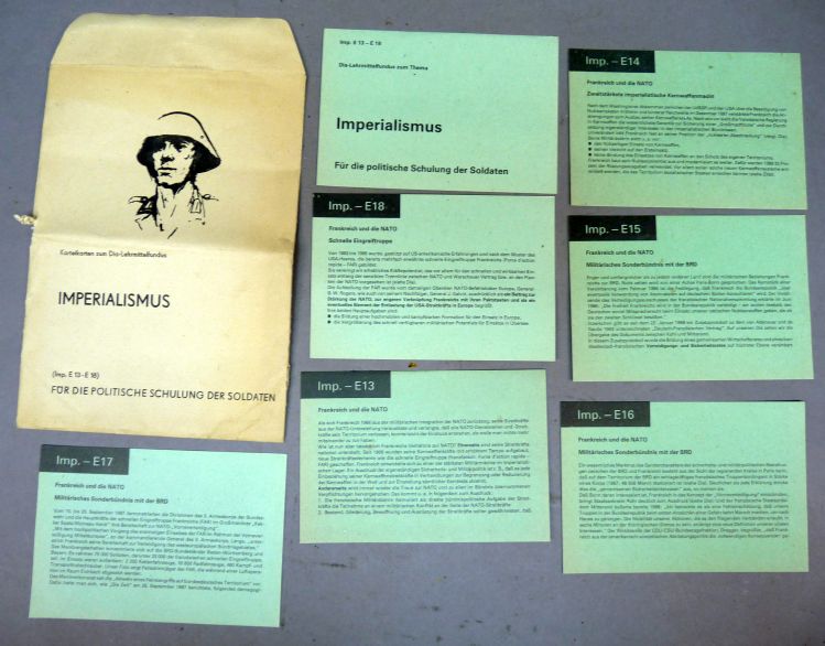 DDR / NVA Propagandakoffer, Opleidings- en Propagandamateriaal - Afbeelding 4