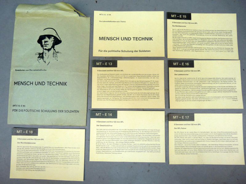DDR / NVA Propagandakoffer, Opleidings- en Propagandamateriaal - Afbeelding 6