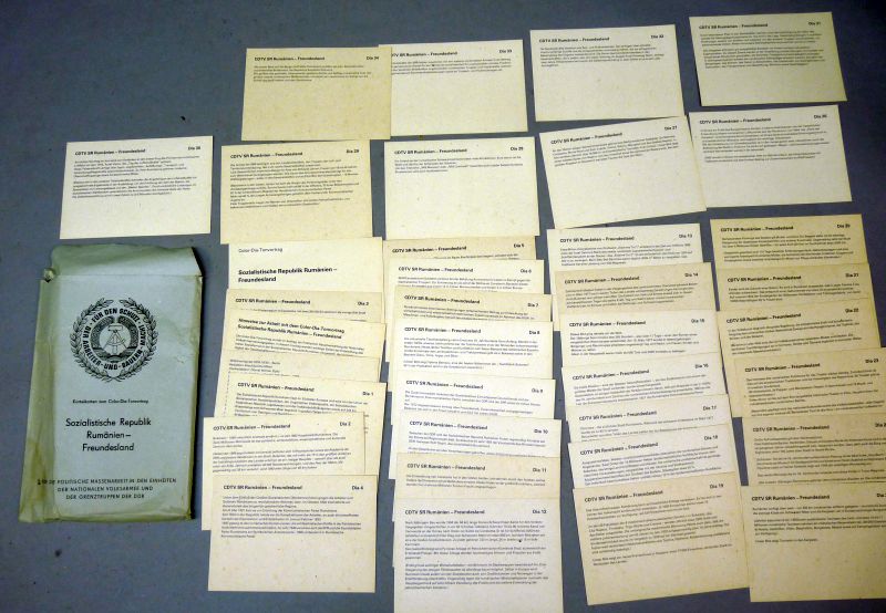 DDR / NVA Propagandakoffer, Opleidings- en Propagandamateriaal - Afbeelding 8
