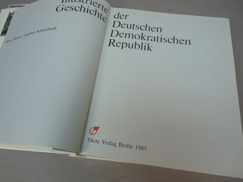 Illustrerte Geschichte der DDR – Luxe geïllustreerd geschiedenisboek (1985) - Afbeelding 2