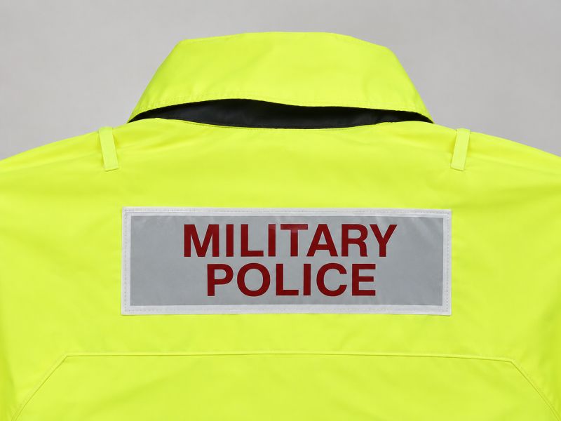 Omkeerbare Military Police Regenjas - Afbeelding 7