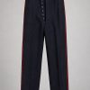 Britse Foot Guards Ceremoniële Broek – Zwart met Rode Bies - Afbeelding 2