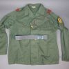 DDR GST uniform jasje met schuitje en koppel, 1964
