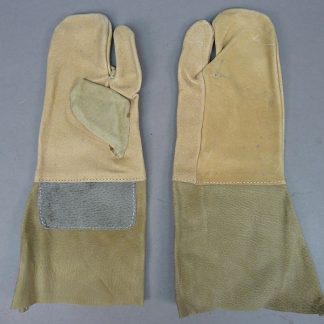DDR NVA leren pionier handschoenen, lang model