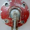 Originele Duitse bunker ventilatieklep uit WO2, 21 cm diameter