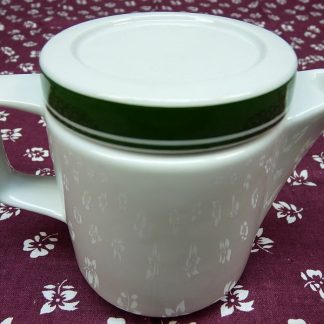Vintage DDR Metropa koffiekannetje, porselein – Made in GDR