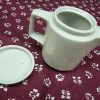 Vintage DDR Metropa koffiekannetje, porselein – Made in GDR - Afbeelding 2