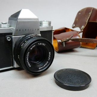 Vintage Praktica IV Spiegelreflex Camera + Pentacon lens