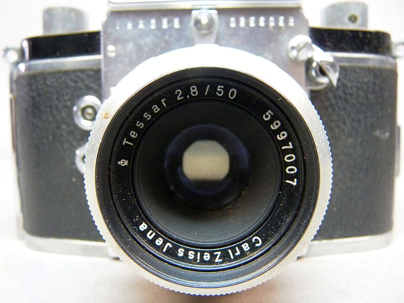 Vintage DDR EXA Ihagee Dresden spiegelreflexcamera - Afbeelding 3