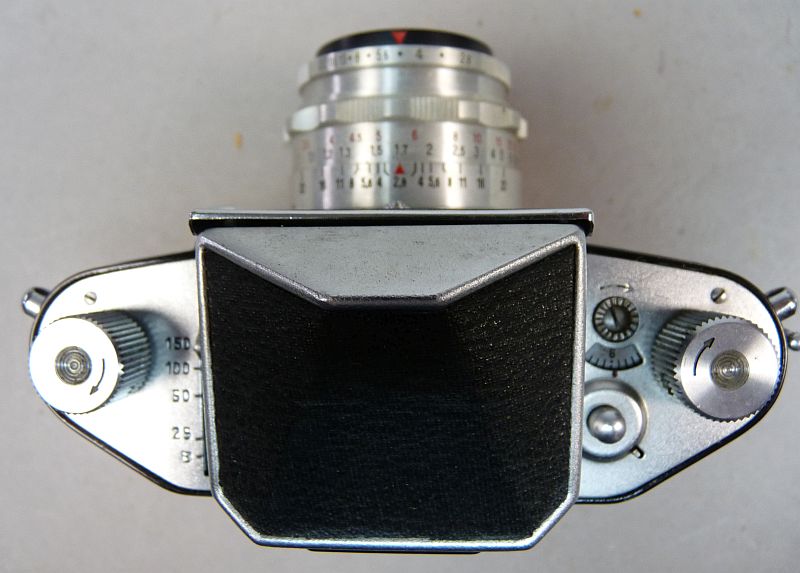 Vintage DDR EXA Ihagee Dresden spiegelreflexcamera - Afbeelding 4