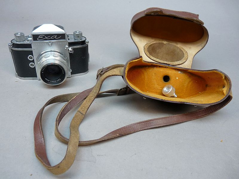 Vintage DDR EXA Ihagee Dresden spiegelreflexcamera