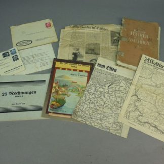 Lot Duits WO2 papierwerk
