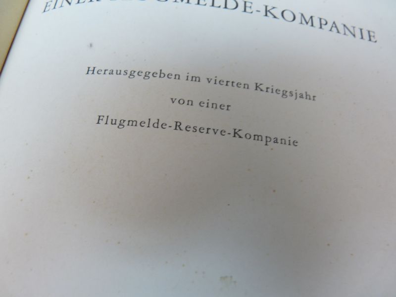 Origineel Duits militair fotoboek – “Vom Kriegseinsatz einer Flugmelde-Kompanie” - Afbeelding 2