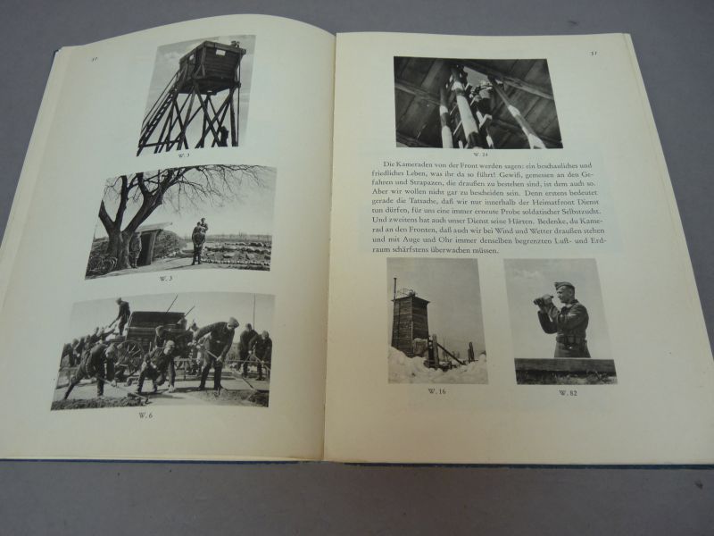 Origineel Duits militair fotoboek – “Vom Kriegseinsatz einer Flugmelde-Kompanie” - Afbeelding 3