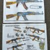 Sovjet Instructieposters Kalasjnikov AK / AKM – Set van 2 (1988)