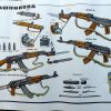 Sovjet Instructieposters Kalasjnikov AK / AKM – Set van 2 (1988) - Afbeelding 6