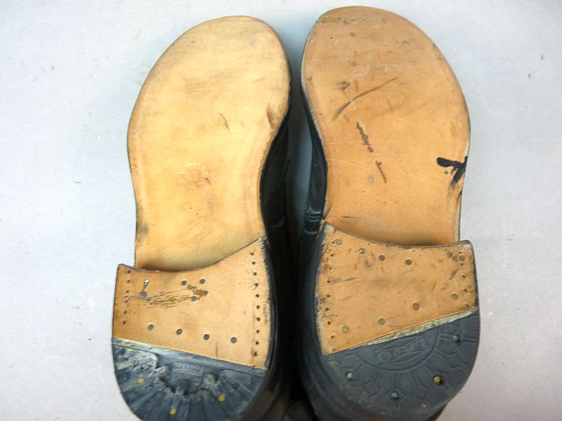 Italiaanse leger-/dienstschoenen maat 46 - Afbeelding 3