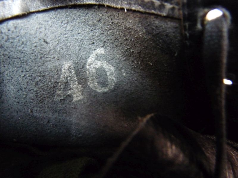Italiaanse leger-/dienstschoenen maat 46 - Afbeelding 5