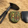 KL Klapschep met hoes (NOS) – Pioniersschep / Folding Shovel - Afbeelding 2
