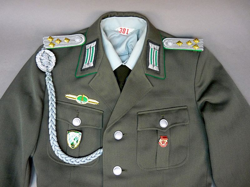 DDR NVA Grenztruppen Officiers Uniform – Oberstleutnant - Afbeelding 3