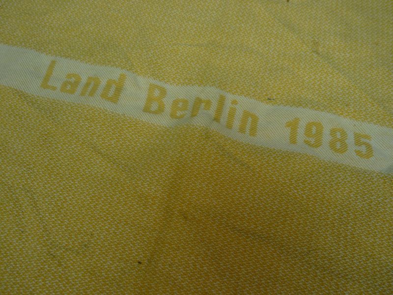 DDR Huishouddoek Land Berlin 1985 - Afbeelding 2
