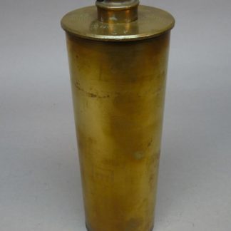 Antieke messing huls omgebouwd tot kruik – 1942