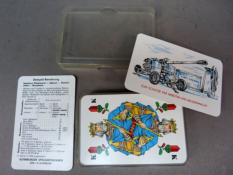 DDR NVA Kaartspel – Vintage Speelkaarten uit de DDR