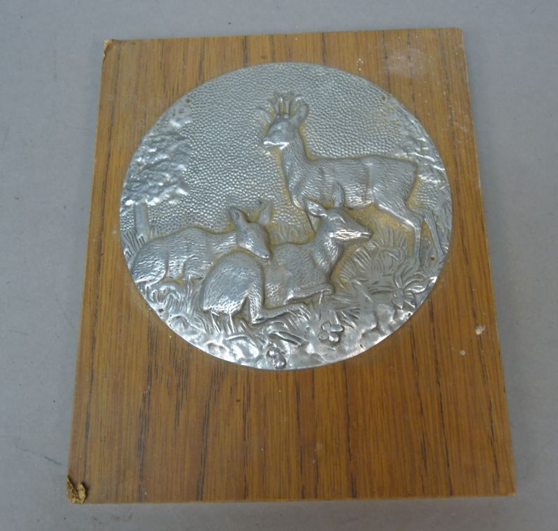 DDR Wanddecoratie met Hertenscène