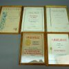 Set DDR Oorkondes / Diploma's in Lijsten