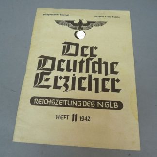 Der Deutsche Erzieher – Reichszeitung des NSLB, Heft 11, 1942