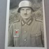 Set van 3 originele Duitse Wehrmacht portretfoto's - Afbeelding 3