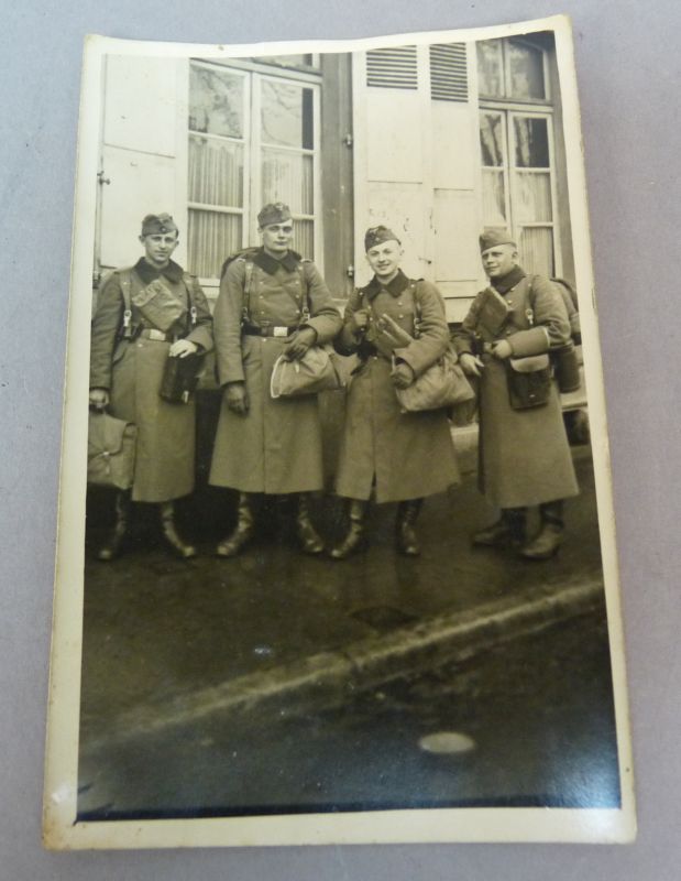 Set van 3 originele WOII-foto's Duitse soldaten - Afbeelding 4