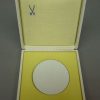 DDR Meissen porseleinen herdenkingsmedaille