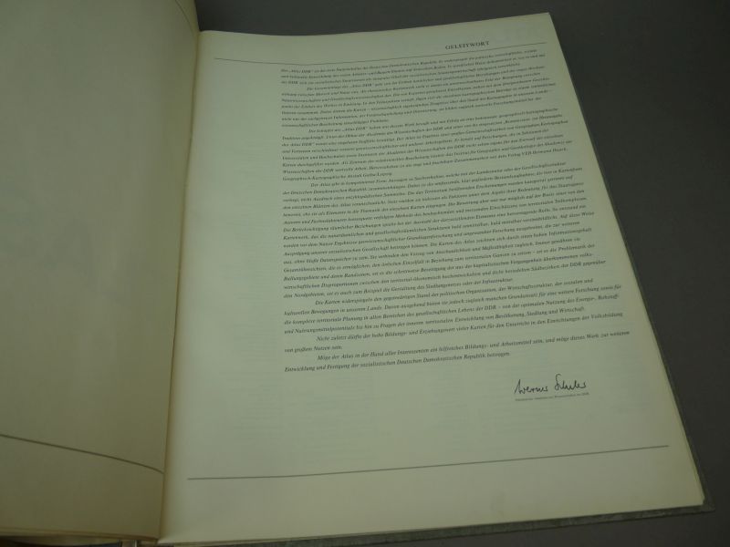 Zeer Zeldzame Atlas Deutsche Demokratische Republik – 1e oplage 1976 - Afbeelding 4