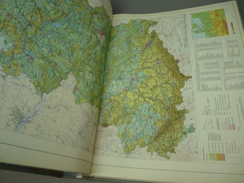 Zeer Zeldzame Atlas Deutsche Demokratische Republik – 1e oplage 1976 - Afbeelding 6
