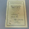 Origineel DDR Internationaal Rijbewijs (1966)