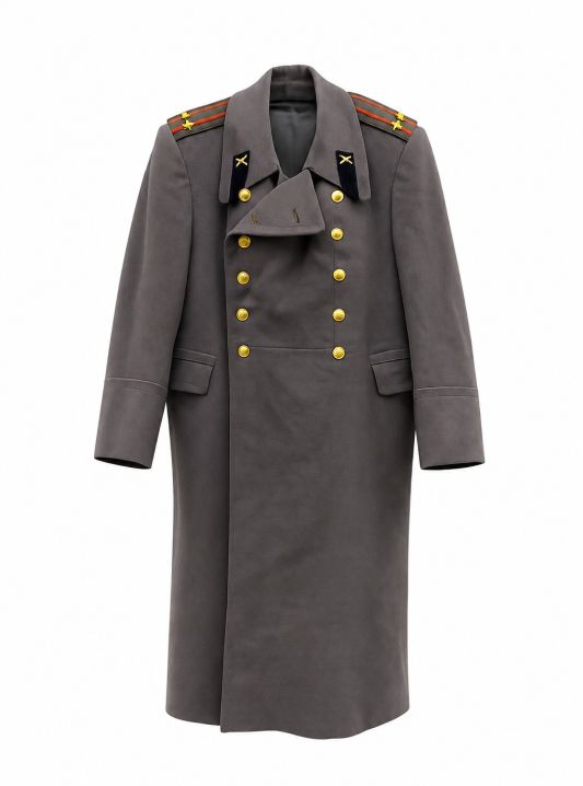 Sovjet officiersmantel Artillerie – Luitenant – Jaren '50/'60